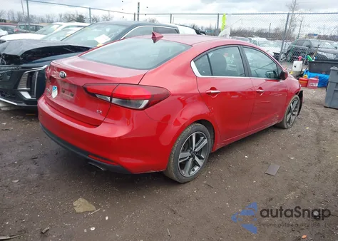 2017 Kia Forte Ex z USA, uszkodzony, nr VIN 3KPFL4A80HE036397